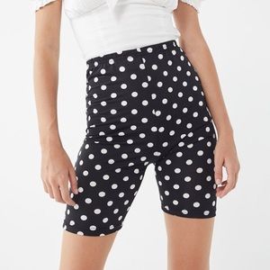 Urban Outfitters Polka-dot Bike Shorts